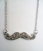 Colar Bigode com Strass - Cód.: C0002