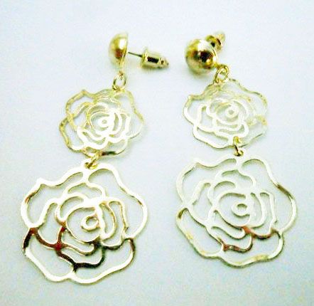 Brinco Flor Vazada - Cód.: B0006