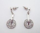 Brinco com Strass - Cód.: B0012