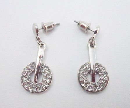 Brinco com Strass - Cód.: B0012